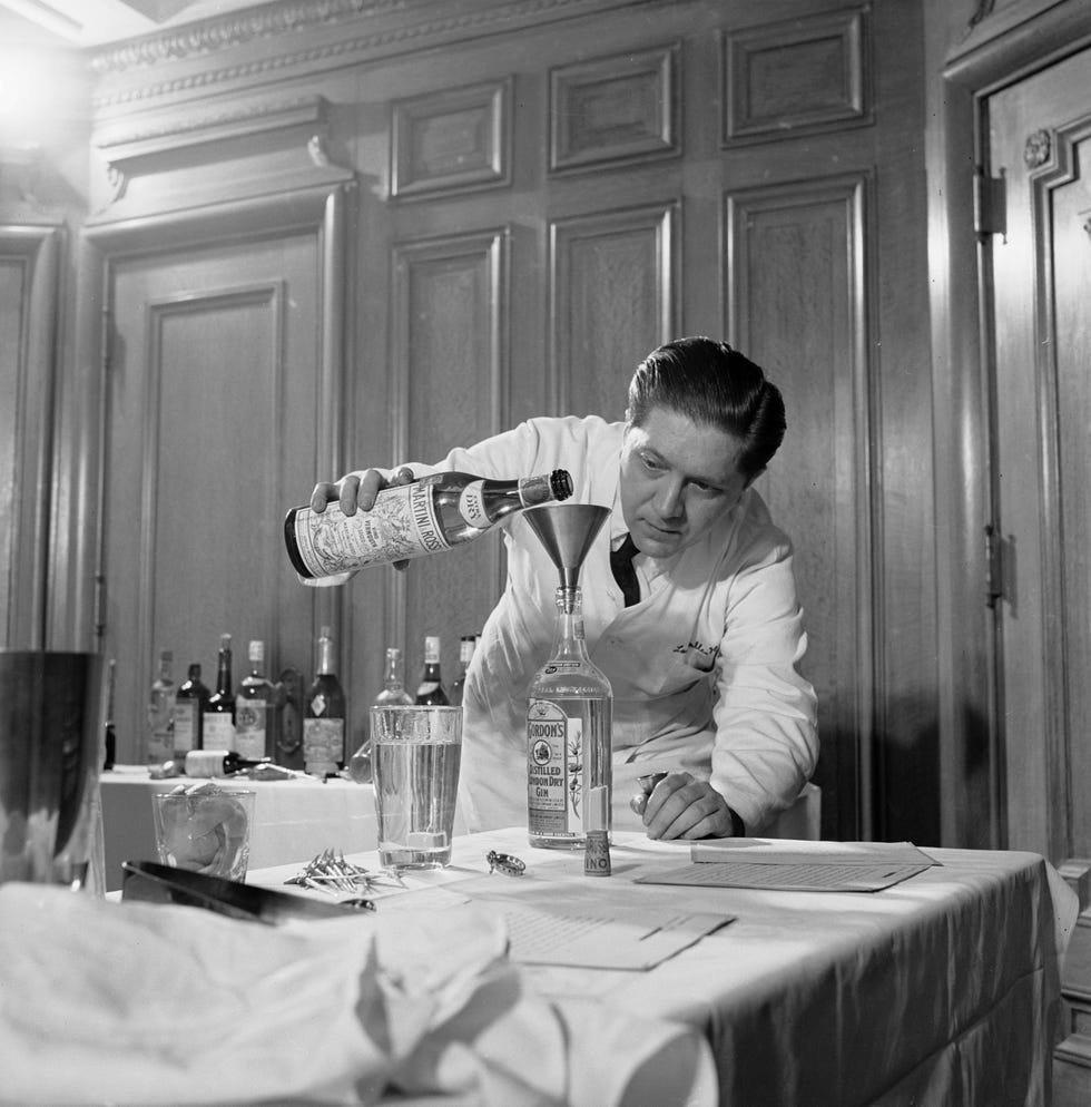 entertaining more than 50 years ago   cocktails