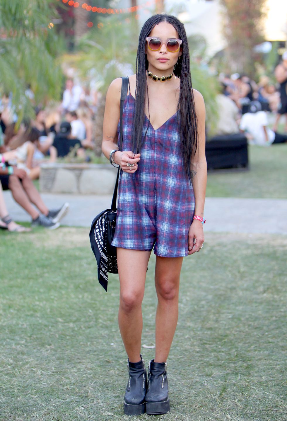 palm springs, ca april 11 zoe kravitz attends coachella wearing marc by marc jacobs sunglasses on april 11, 2015 in palm springs, california photo by rachel murraygetty images for marc by marc jacobs safilo
