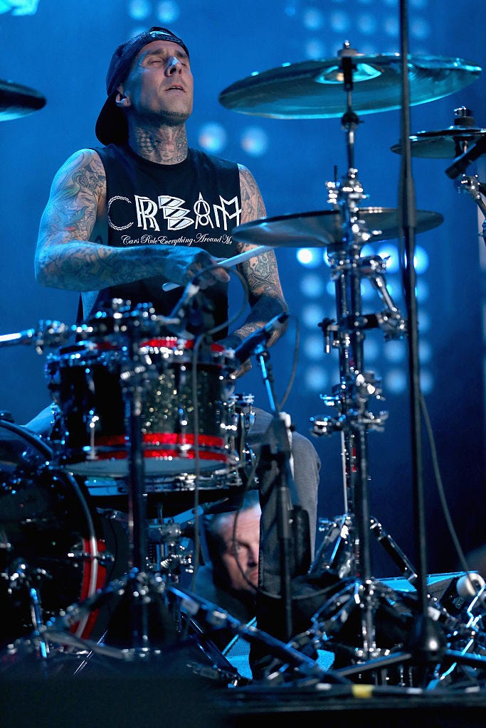 Travis Barker drum