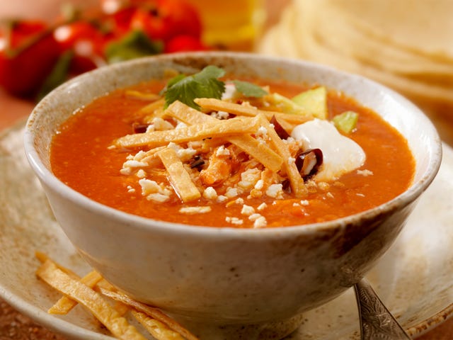 Dish, Food, Cuisine, Ingredient, Taco soup, Gazpacho, Produce, Soup, Minestrone, Recipe, 