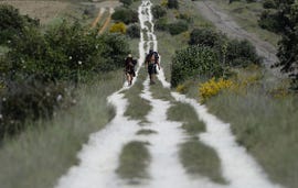 camino de santiago entre león a astorga