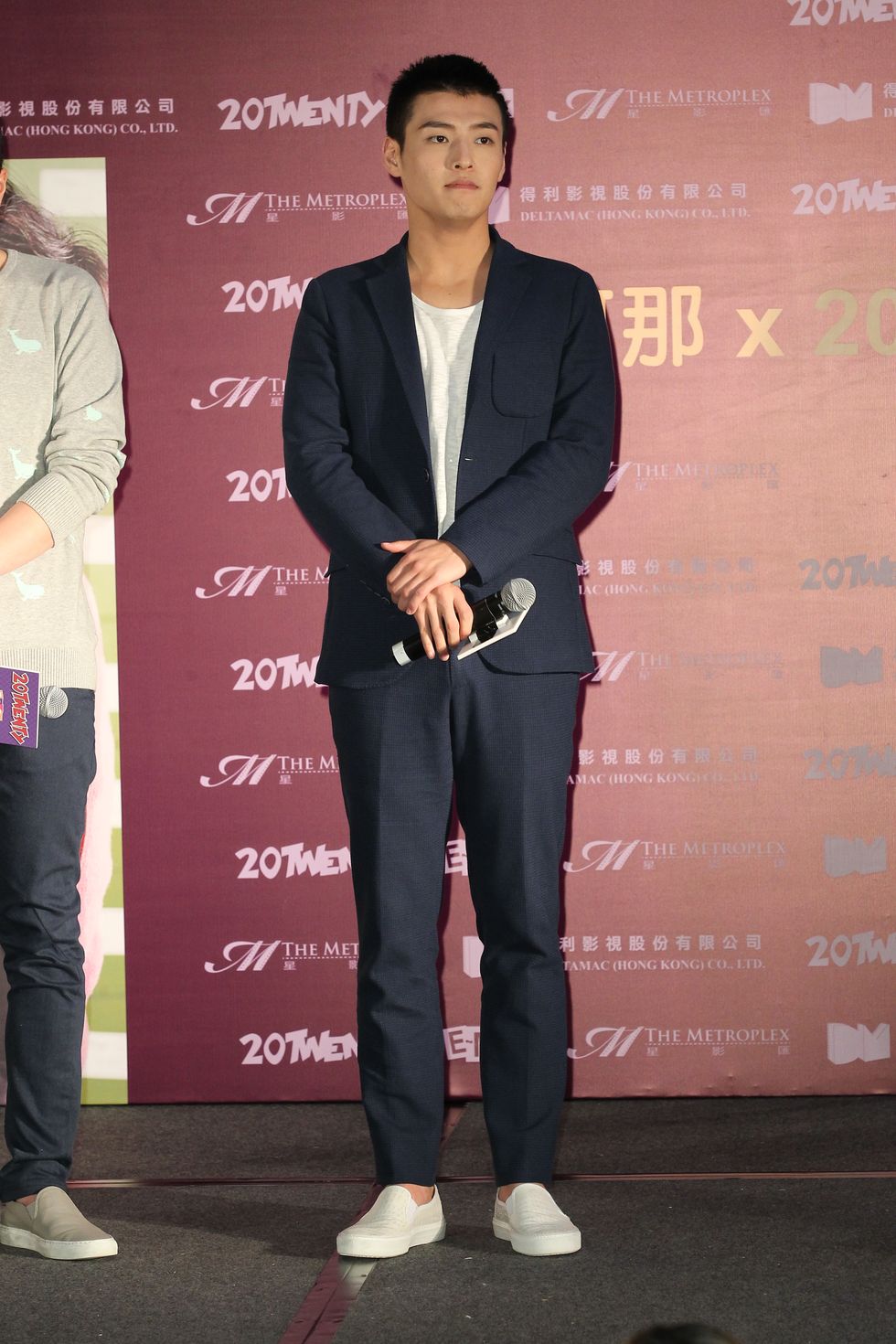 hongkong, china   june 06 china mainland outha neul kang promotes his new movie 20 twenty on 6th june, 2015 in hongkong, chinaphoto by tpggetty images