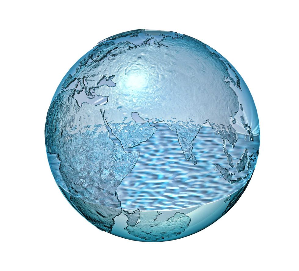 Aqua, Turquoise, World, Sphere, Earth, Globe, 