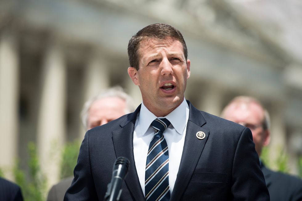 united states   june 24 rep markwayne mullin, r okla, speaks during a press conference outside the capitol with members of the house energy and commerce committee and members from the house kentucky delegation on the "ratepayer protection act" on wednesday, june 24, 2015 photo by bill clarkcq roll call