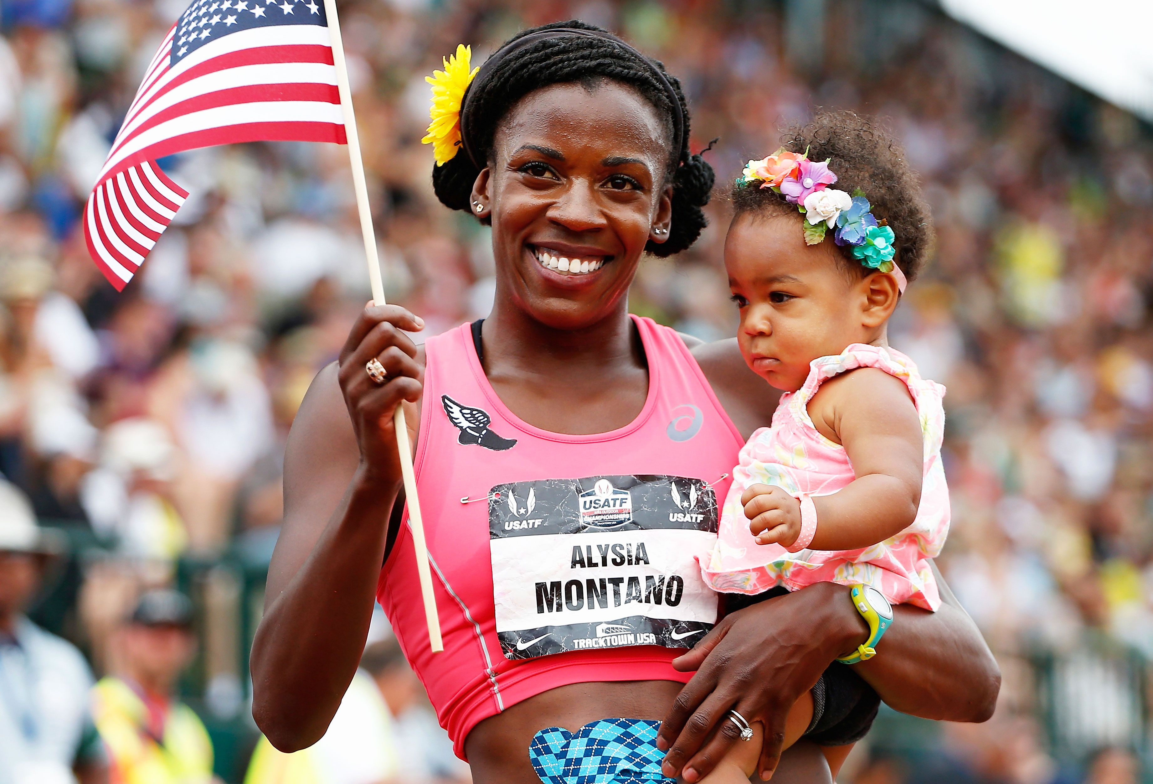 Olympian Alysia Montaño Talks Motherhood And Being A Pro Athlete