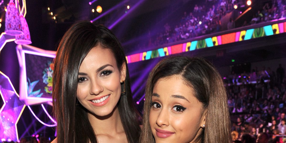 Ariana Grande Justice Sex Tape - This Old Clip of Victoria Justice and Ariana Grande Getting Petty Is Now a  Hilarious Meme