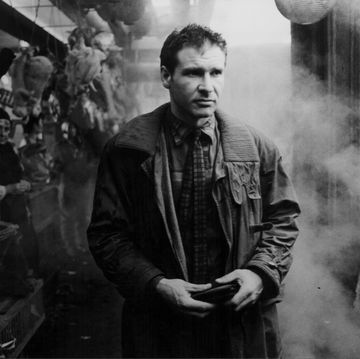 actor harrison ford in a scene from the movie 'blade runner', 1982 photo by stanley bielecki movie collectiongetty images