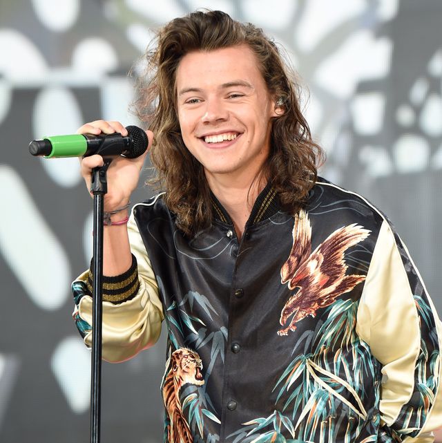new york, ny   august 04  harry styles of one direction performs during abcs good morning america at rumsey playfield, central park on august 4, 2015 in new york city  photo by kevin mazurwireimage