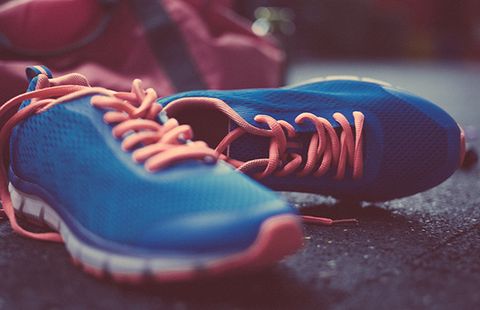 Wear the right shoes for working out