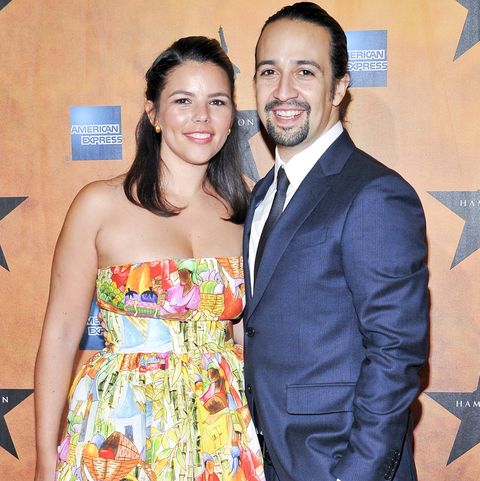 lin manuel miranda and vanessa nadal attend the hamilton broadway opening night afterparty on august 6, 2015