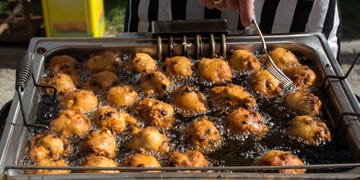 Oliebollen in the sun