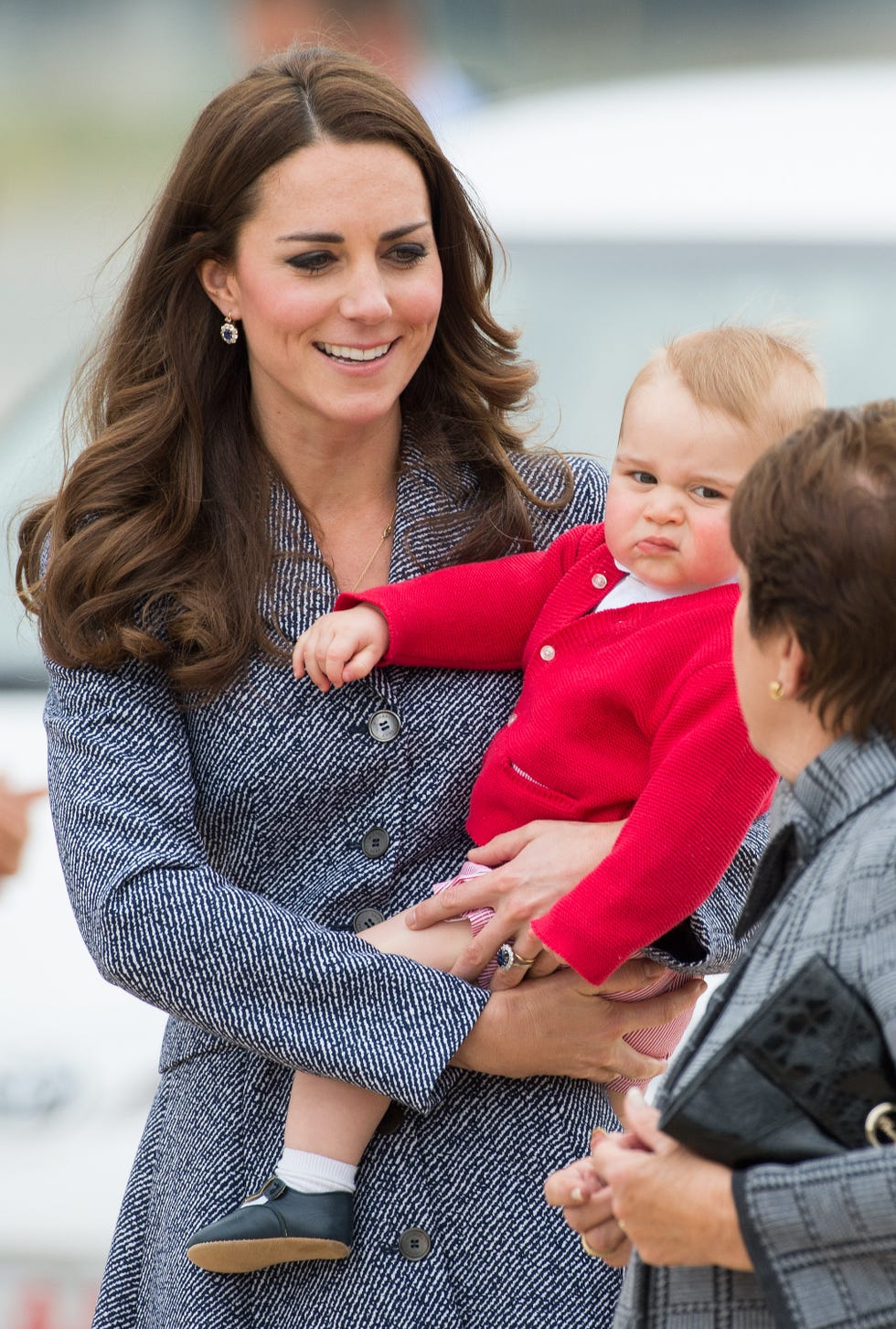 Prince Louis has the exact same 'grumpy face' as Prince George
