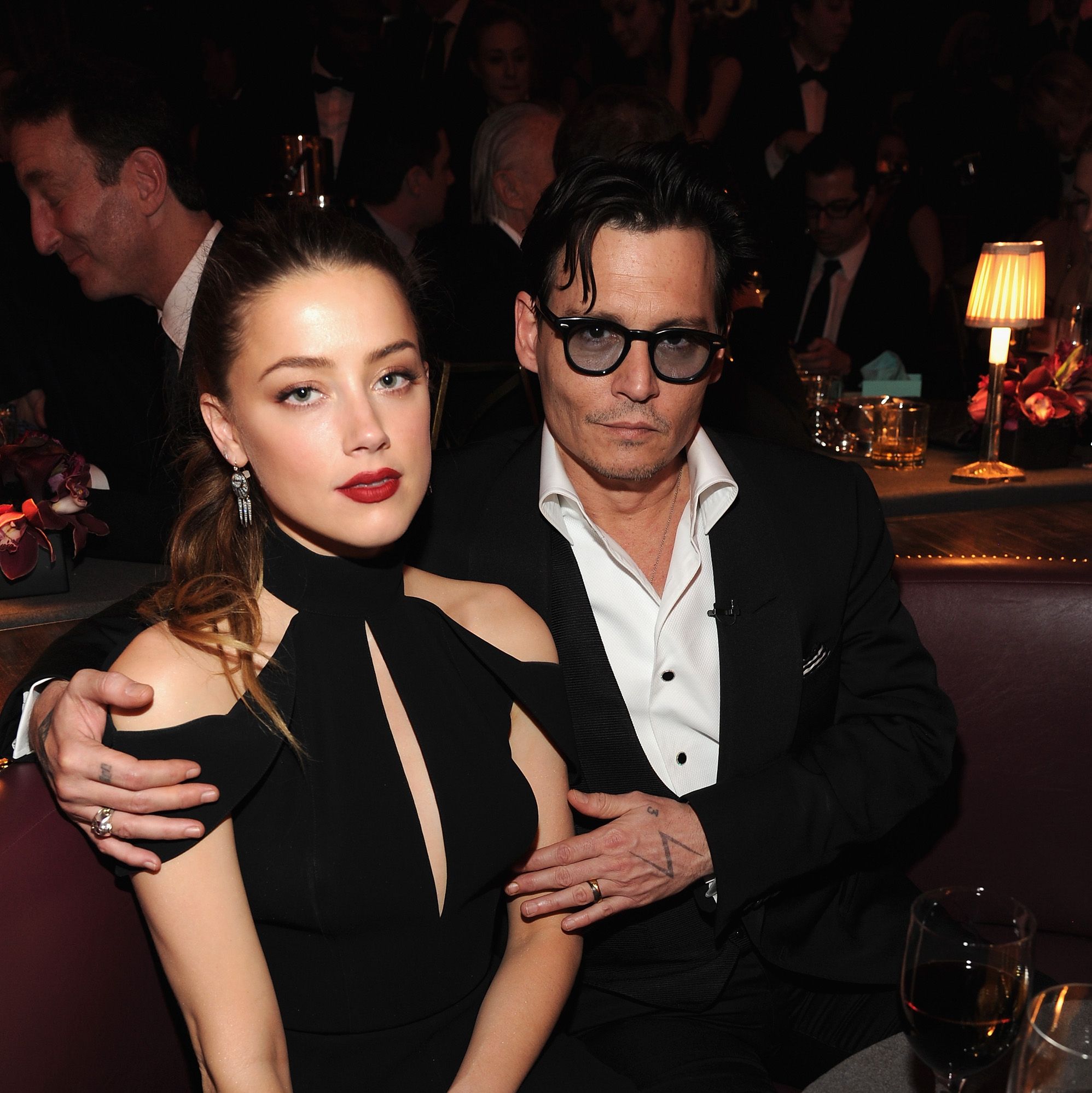 Jonny Depp and Amber Heard