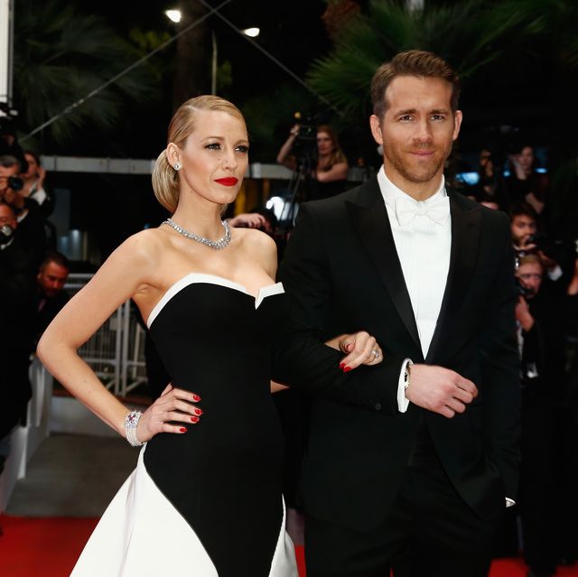cannes, france   may 16  actors blake lively and ryan reynolds attend the captives premiere during the 67th annual cannes film festival on may 16, 2014 in cannes, france  photo by andreas rentzgetty images