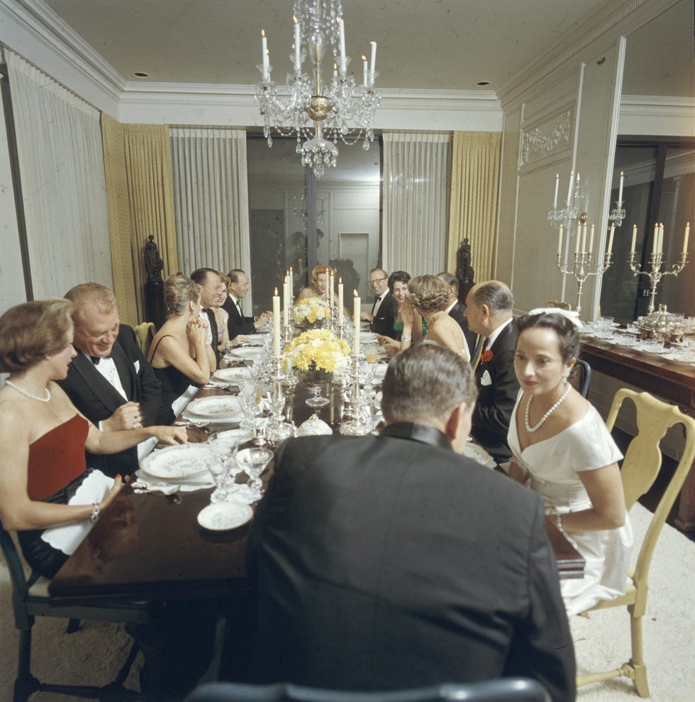 entertaining more than 50 years ago   guest list
