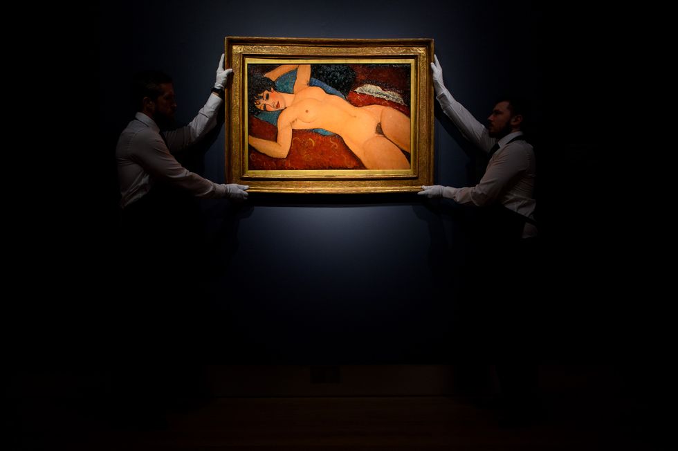 Preview Of Christie's Impressionist, Modern, Post-war And Contemporary Art Sales