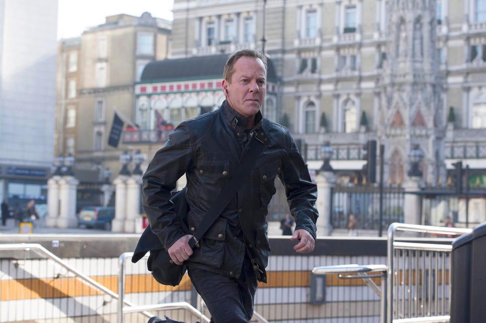 24: live another day: kiefer sutherland in the 1:00 pm 2:00 pm episode of 24: live another day airing monday, may 12, 2014 (9:00 10:00 pm et/pt) on fox. (photo by fox image collection via getty images)