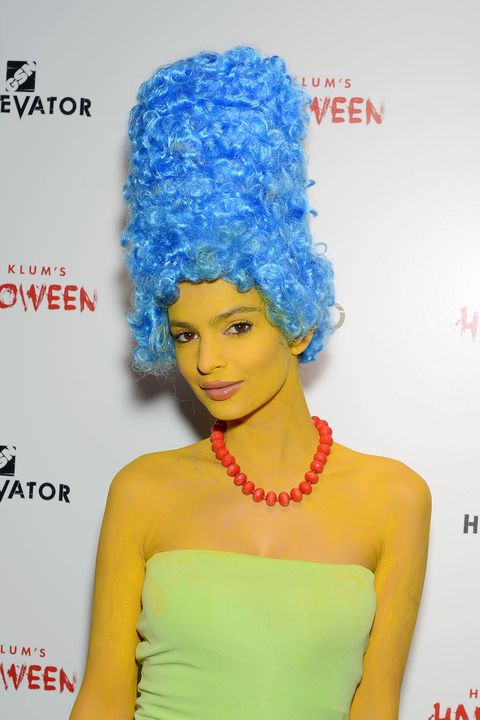 new york, ny   october 31  emily ratajkowski attends the heidi klum halloween party on october 31, 2015 in new york city  photo by andrew tothwireimage