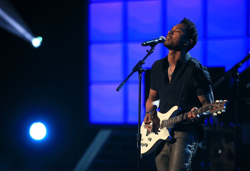 Miguel is performing at the Victoria's Secret Fashion Show