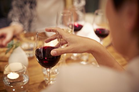 Wine glass, Stemware, Champagne stemware, Glass, Red wine, Alcohol, Drink, Drinkware, Hand, Wine, 