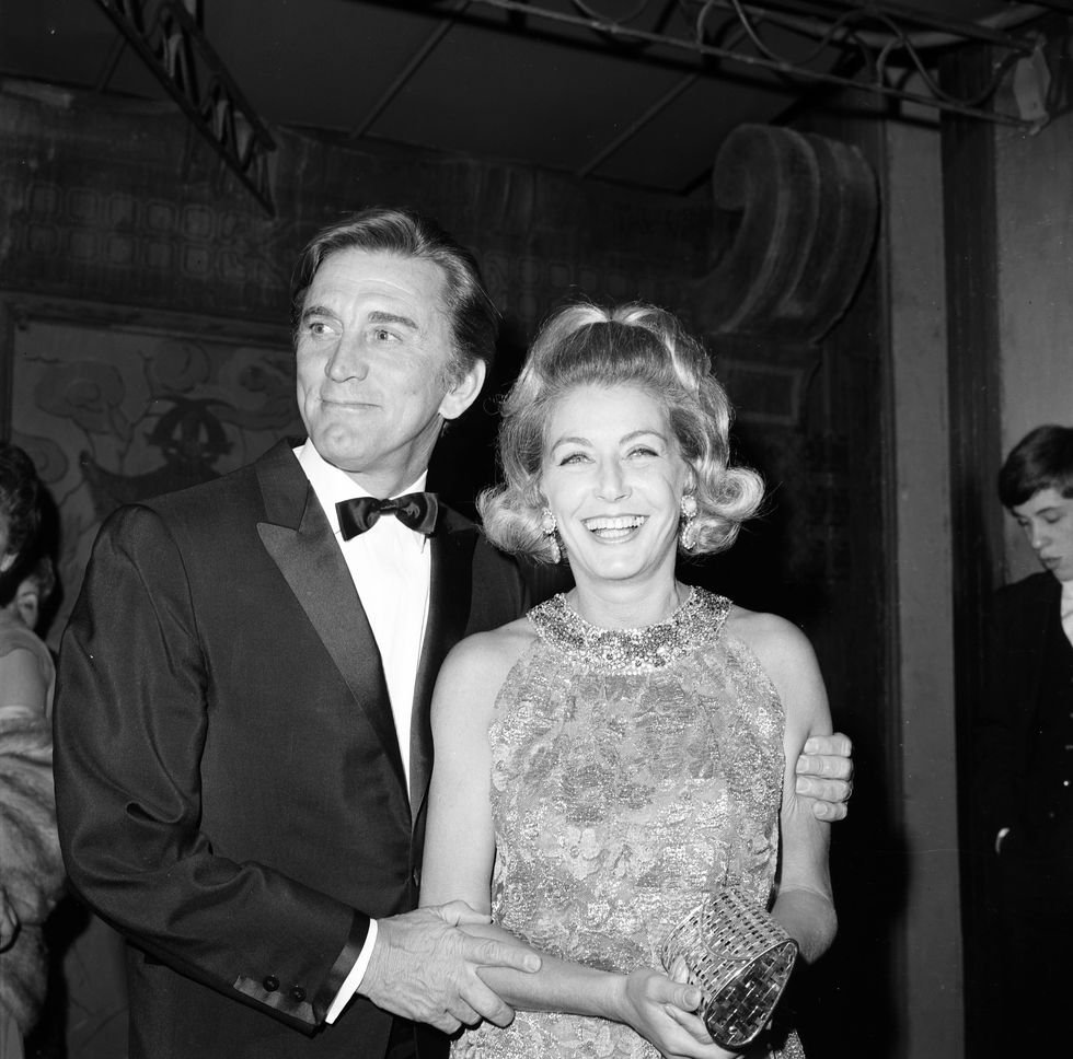 Kirk Douglas and Anne Buydens in 1967