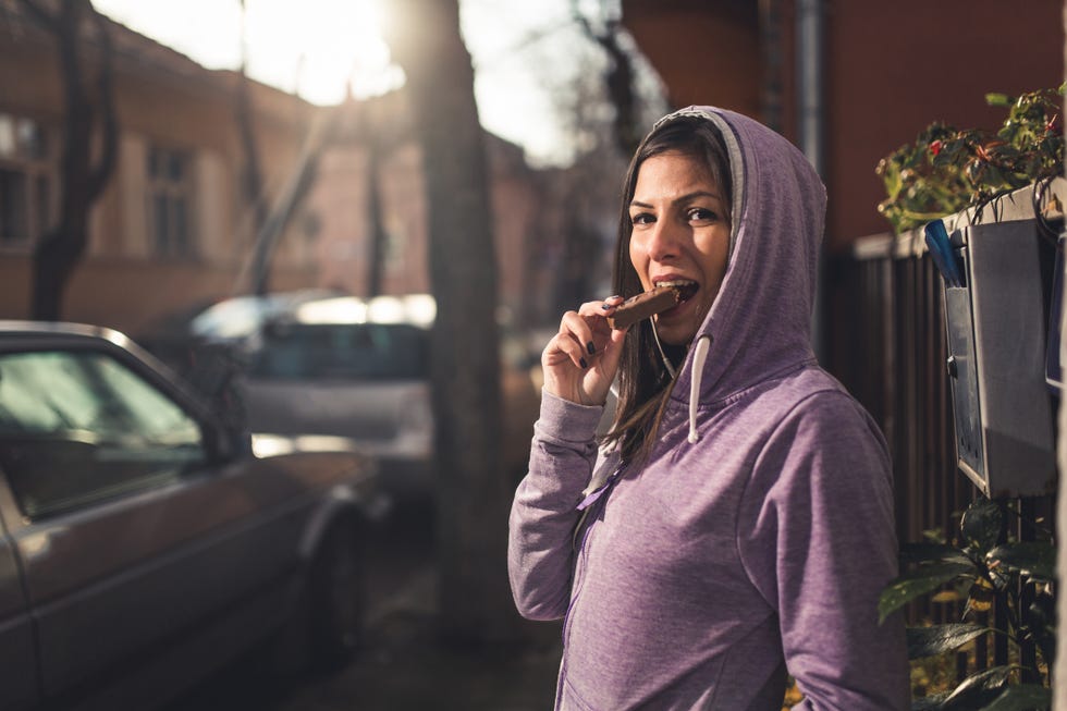 woman jogging outdoors
