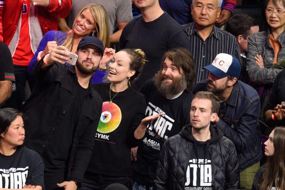 30 Times Celebrities Had a Blast Sitting Courtside Basketball Games