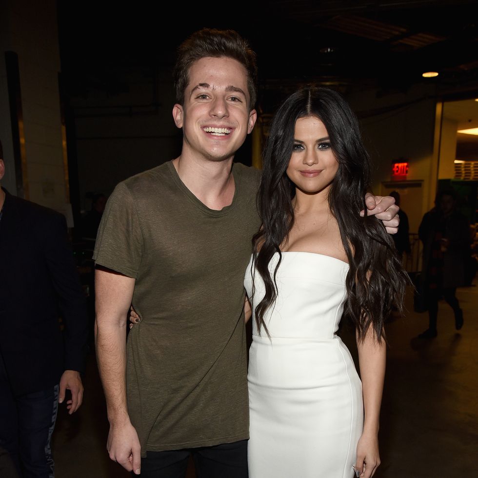 selena gomez and charlie puth together at the jingle bell ball