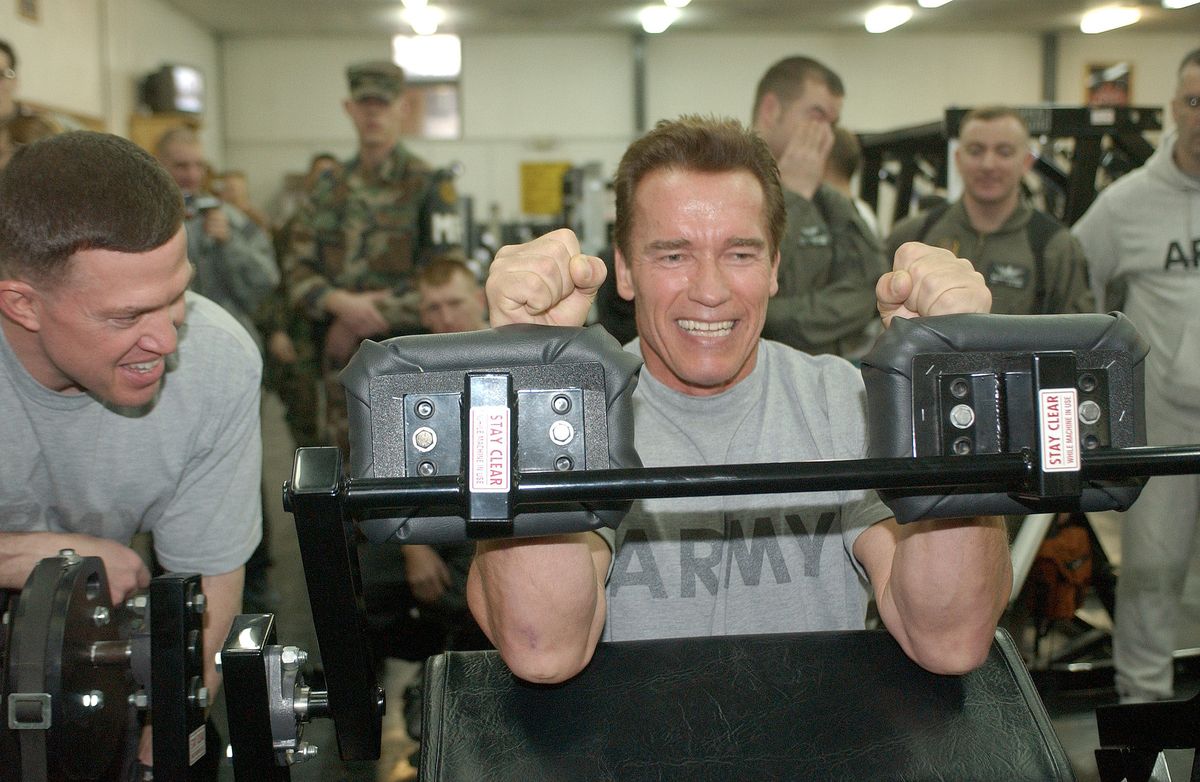 Arnold Schwarzenegger;Mark Compton
