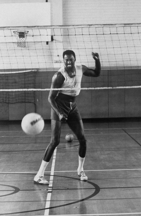 Workout clothes through the years Wilt Chamberlain, 1970