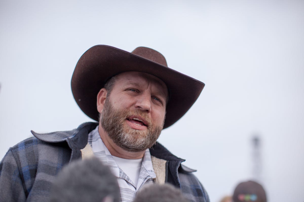 Ammon Bundy Appears at Idaho Statehouse With Armed Group Protesting ...