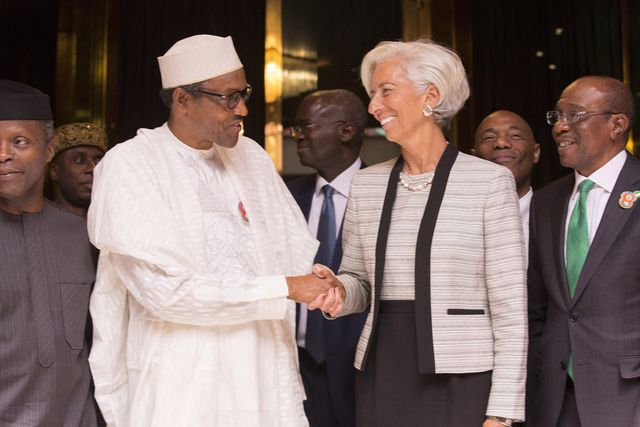 IMF Managing Director Christine Lagarde Arrives In Nigeria