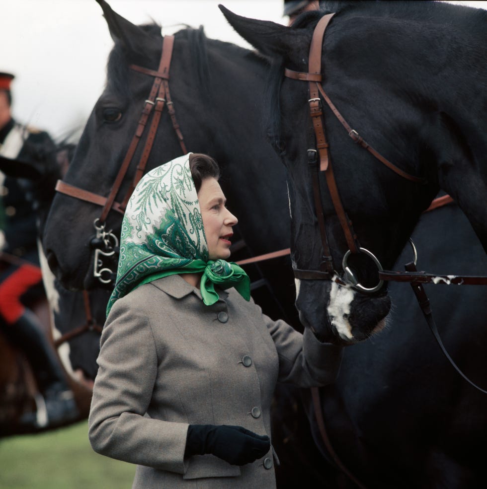 Queen Elizabeth at Horse Show