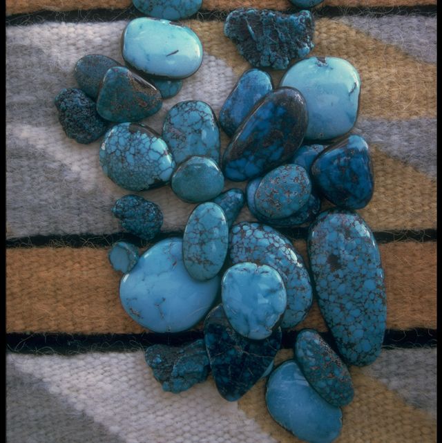 polished turquoise stones