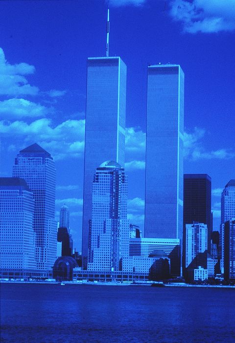 The World Trade Center's Twin Towers dwa