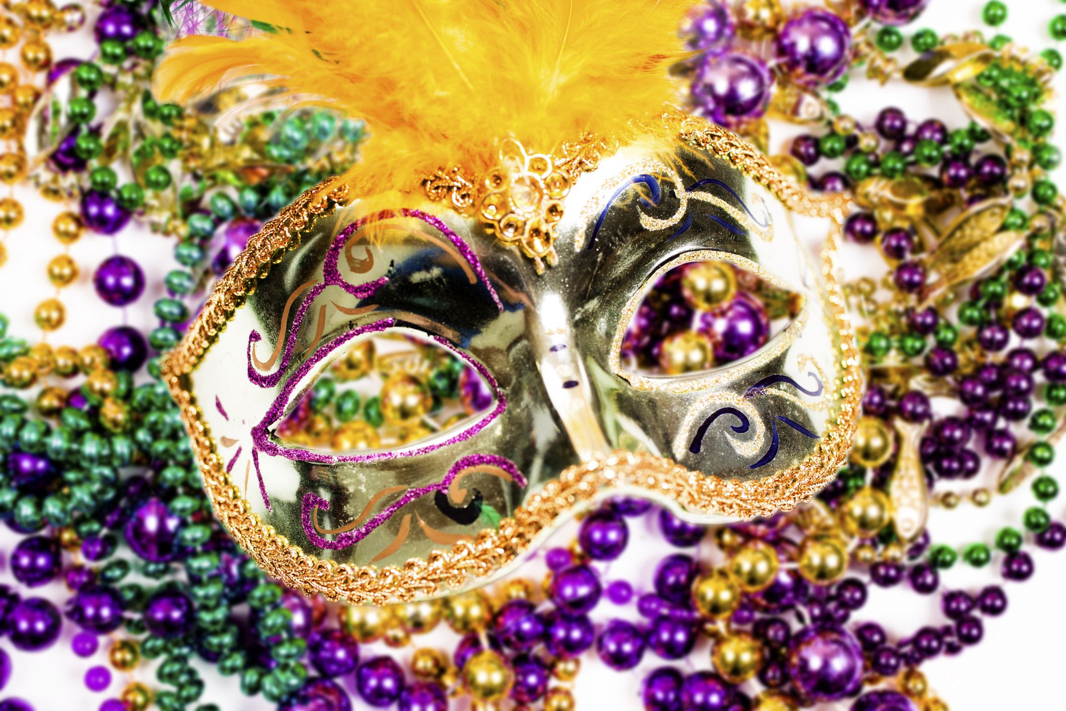 Mardi Gras Hats Design, Party Carnival Decoration Celebration