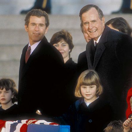 Barbara And George Bush And Family