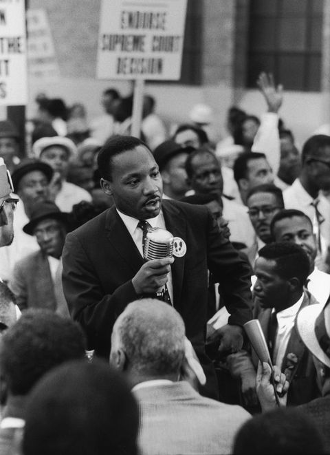 rev martin luther king, jr center leading negro demonstration for strong civil rights plank in cop campaign platform  photo by francis millerthe life picture collection via getty images