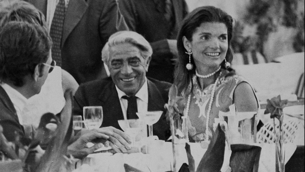 Aristotle S. Onassis;Alex Magnos;Emilio Pucci;Jacqueline Kennedy Onassis