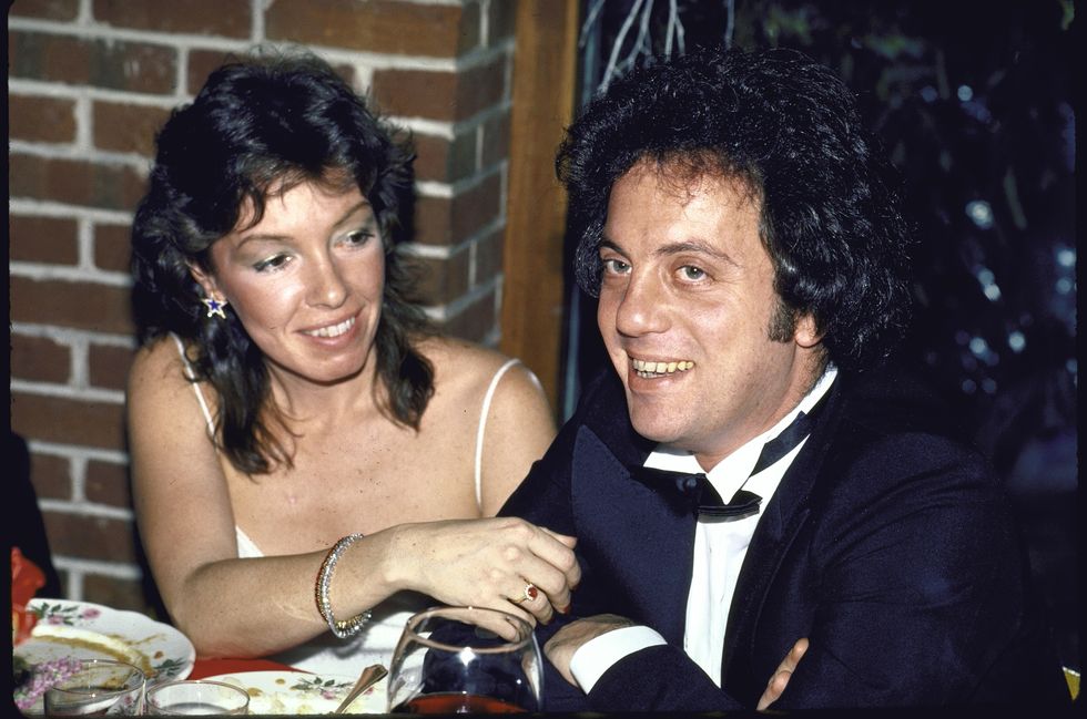 Billy Joel and Elizabeth Weber
