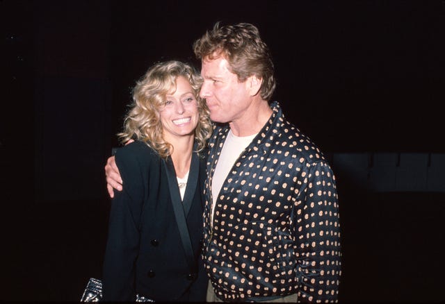 Farrah Fawcett and Ryan O'Neal