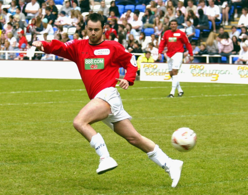 reading, england may 23 football factory actor danny dyer