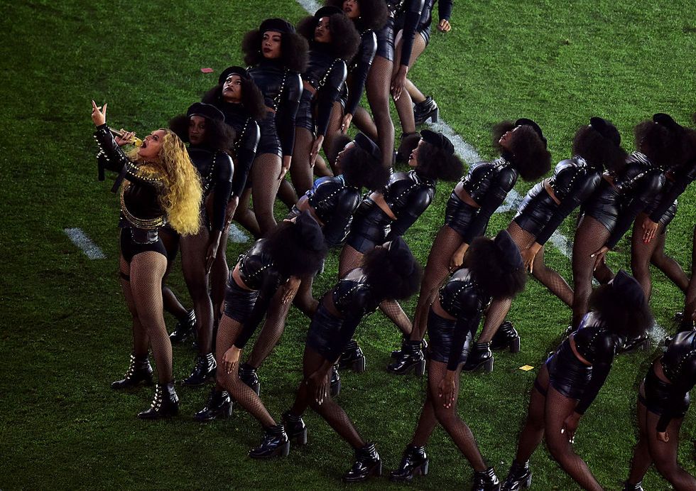 beyonce super bowl outfit