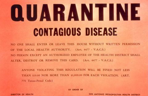 Quarantine Sign