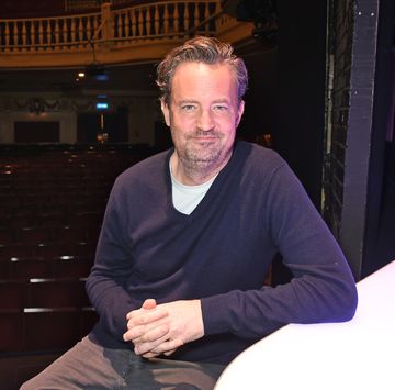 london, england february 08 matthew perry poses at a photocall for the end of longing, a new play which he wrote and stars in at the playhouse theatre, on february 8, 2016 in london, england photo by david m benettdave benettgetty images