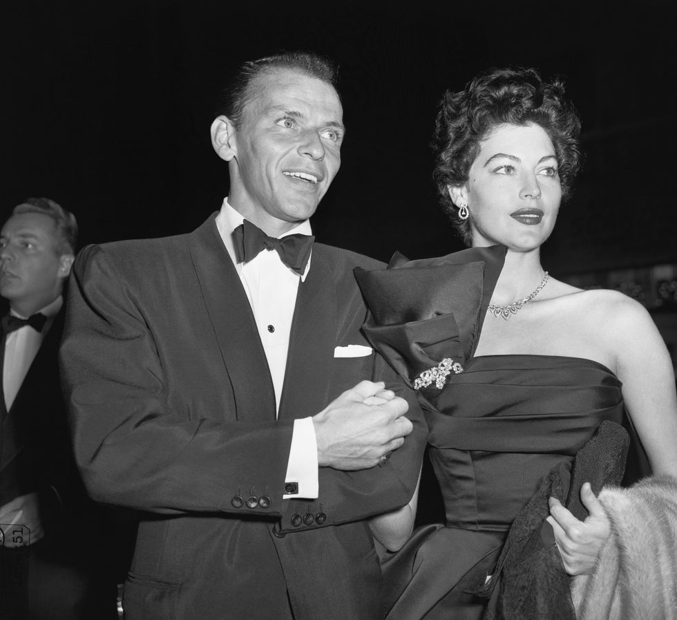 first public appearance for frank sinatra and ava gardner since sinatras wife granted him a divorce