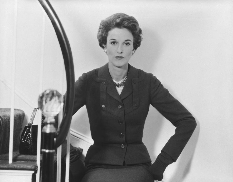 original caption following its annual poll of more than 1,000 fashion experts and other authorities, the couture group of the new york dress institute today issued the 1956 list of the world's best dressed women babe paley mrs william paley, of new york, a perennial on the list, is tied for first place with movie star grace kelly on the newest roster