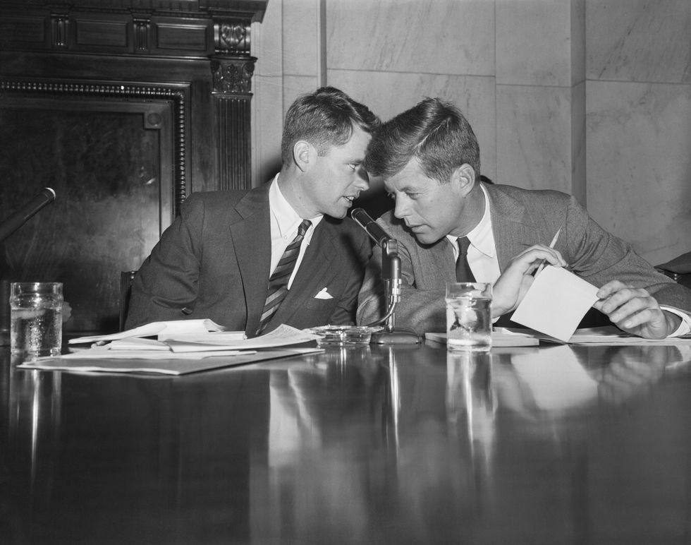 Robert F. and John F. Kennedy