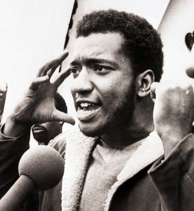 original caption 1968 chicago, il  fred hampton, about 22, shown in a 1968 file photo, illinois chairman of the black panther party and another black panther, who was identified as mark clark, 22, peoria, il, were killed early 124 in a gun battle when police entered a chicago apartment to search for weapons four persons were wounded and three arrested