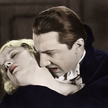 Bela Lugosi and Helen Chandler in Dracula